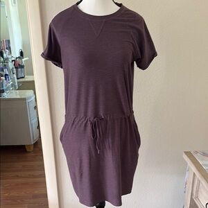 Kyodan Purple Drawstring Dress
